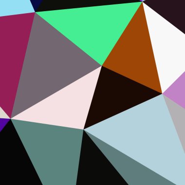 Arka plan çok renkli geometrik poligonal.