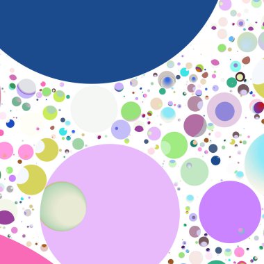 Çok renkli geometrik daire arka plan seamless modeli.