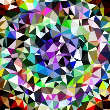 Arka plan çok renkli geometrik poligonal.