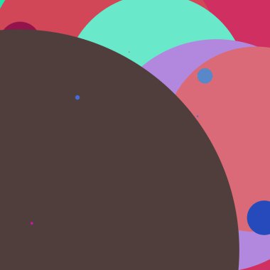 Daire geometrik yeni arka plan çok renkli desen.