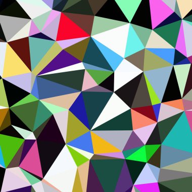 Arka plan çok renkli geometrik poligonal.