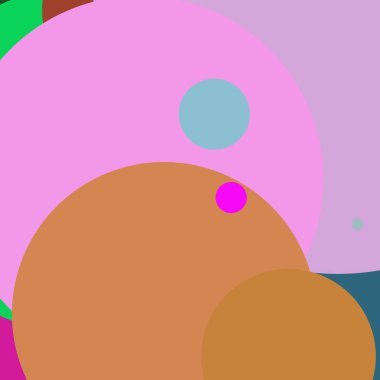 Daire geometrik yeni arka plan çok renkli desen.