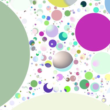 Çok renkli geometrik daire arka plan seamless modeli.