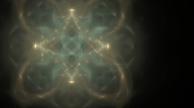 Fantezi kaotik renkli fraktal desen. Soyut Fraktal şekiller. 3D render resimde arka plan veya duvar kağıdı.