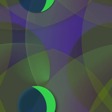 Çok renkli geometrik daire arka plan seamless modeli.