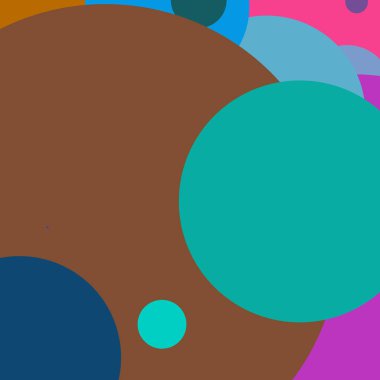 Daire geometrik güzel arka plan çok renkli desen.