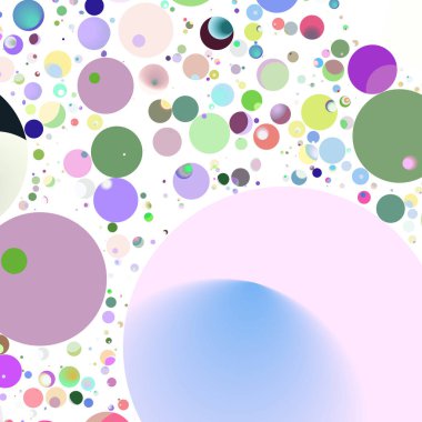 Çok renkli geometrik daire arka plan seamless modeli.