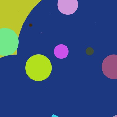 Daire geometrik büyük arka plan çok renkli desen.