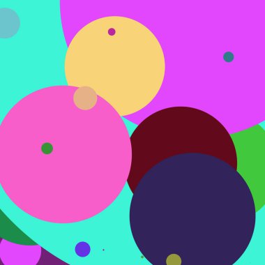 Daire geometrik yeni arka plan çok renkli desen.