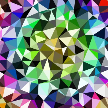 Arka plan çok renkli geometrik poligonal.