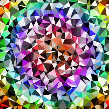 Arka plan çok renkli geometrik poligonal.