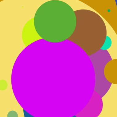 Daire geometrik şaşırtıcı arka plan çok renkli desen.