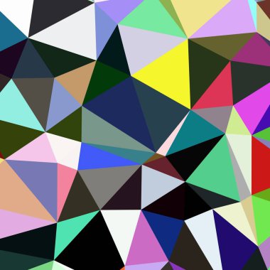 Arka plan çok renkli geometrik poligonal.