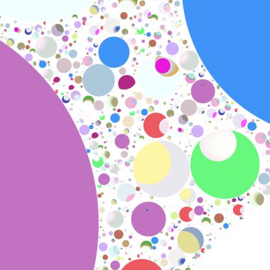 Çok renkli geometrik daire arka plan seamless modeli.