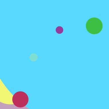 Daire geometrik güzel arka plan çok renkli desen.