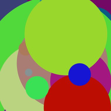 Daire geometrik yeni arka plan çok renkli desen.