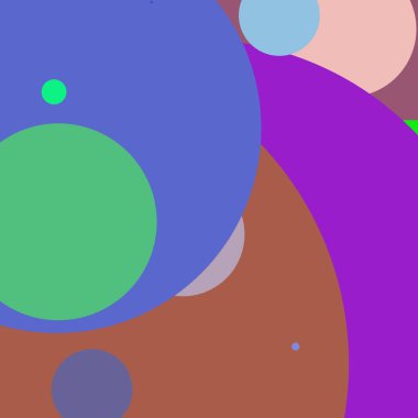 Daire geometrik büyük arka plan çok renkli desen.