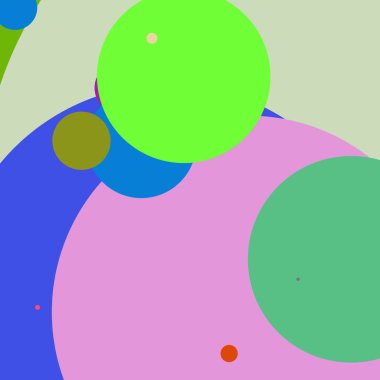 Daire geometrik yeni arka plan çok renkli desen.