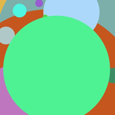 Daire geometrik güzel arka plan çok renkli desen.