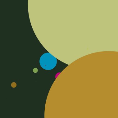 Daire geometrik yeni arka plan çok renkli desen.