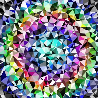 Arka plan çok renkli geometrik poligonal.