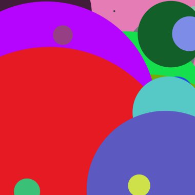 Daire geometrik güzel arka plan çok renkli desen.