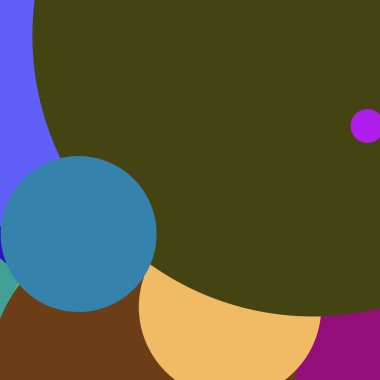 Daire geometrik büyük arka plan çok renkli desen.