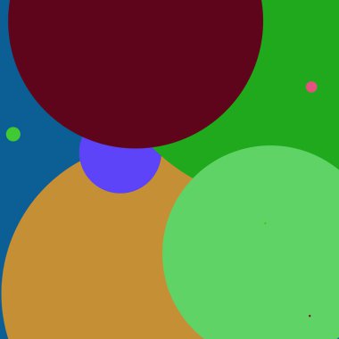 Daire geometrik güzel arka plan çok renkli desen.