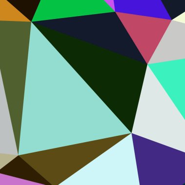 Arka plan çok renkli geometrik poligonal.