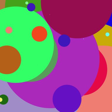 Daire geometrik güzel arka plan çok renkli desen.