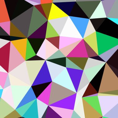 Arka plan çok renkli geometrik poligonal.