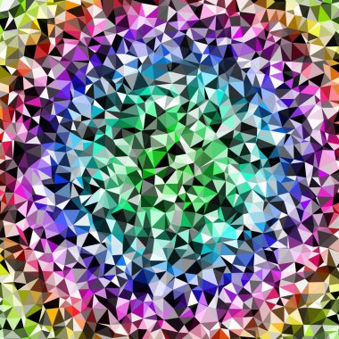 Arka plan çok renkli geometrik poligonal.