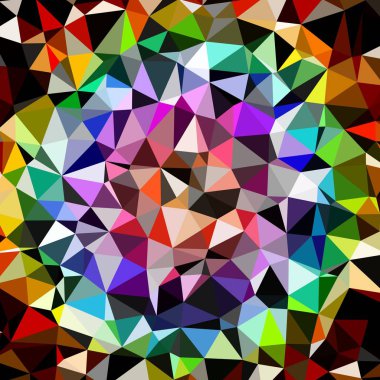 Arka plan çok renkli geometrik poligonal.