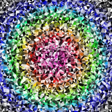 Arka plan çok renkli geometrik poligonal.