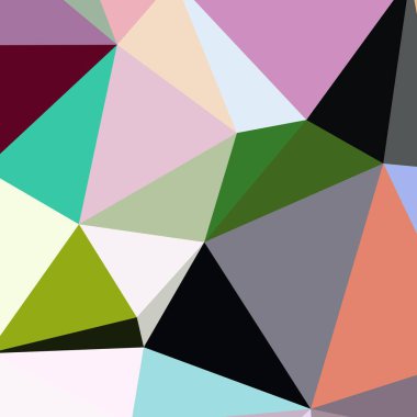 Arka plan çok renkli geometrik poligonal.