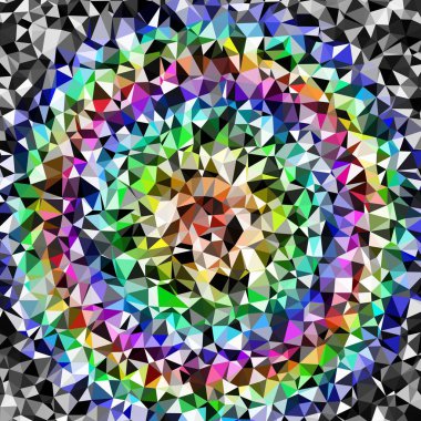 Arka plan çok renkli geometrik poligonal.