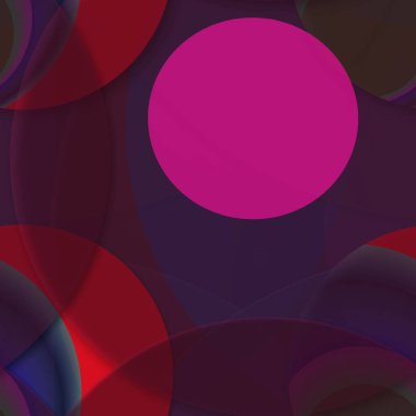 Çok renkli geometrik daire arka plan seamless modeli.