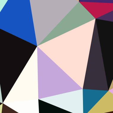 Arka plan çok renkli geometrik poligonal.