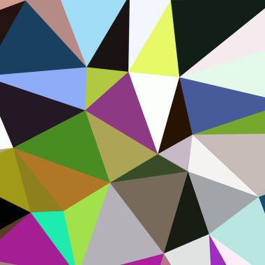 Arka plan çok renkli geometrik poligonal.