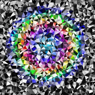 Arka plan çok renkli geometrik poligonal.