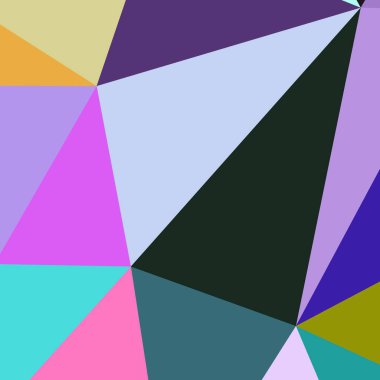 Arka plan çok renkli geometrik poligonal.