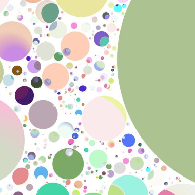 Çok renkli geometrik daire arka plan seamless modeli.