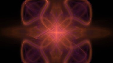 Fantezi kaotik renkli fraktal desen. Soyut Fraktal şekiller. 3D render resimde arka plan veya duvar kağıdı.