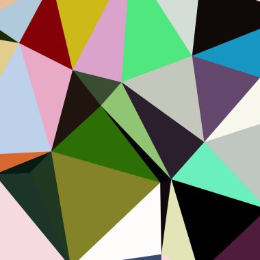 Arka plan çok renkli geometrik poligonal.