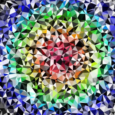 Arka plan çok renkli geometrik poligonal.
