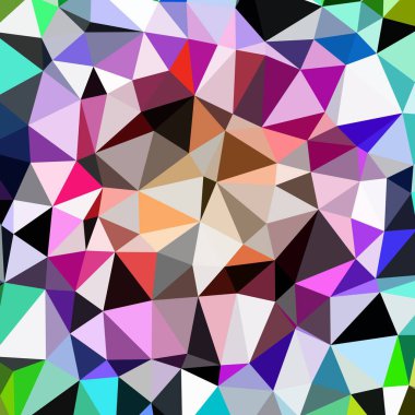 Arka plan çok renkli geometrik poligonal.