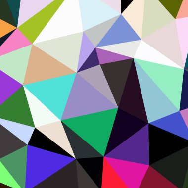 Arka plan çok renkli geometrik poligonal.