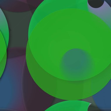 Çok renkli geometrik daire arka plan seamless modeli.