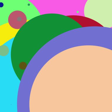 Daire geometrik yeni arka plan çok renkli desen.