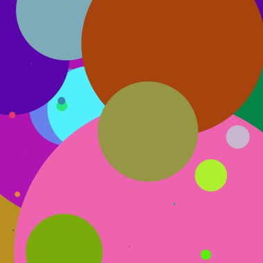 Daire geometrik büyük arka plan çok renkli desen.